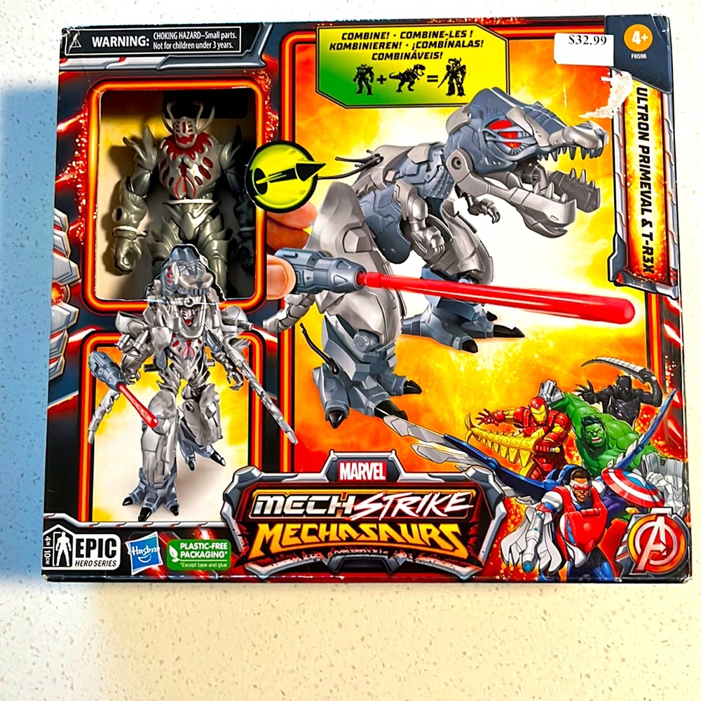 Marvel MechStrike Mechasaurs. Brand New